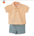 CONJUNTO POLO Y SHORT VERDE SALVIA