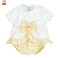 CONJUNTO AMARILLO CON LAZO